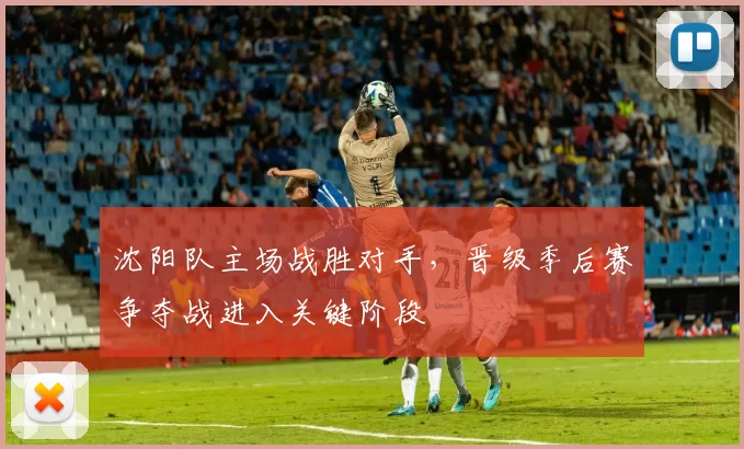 沈阳队主场战胜对手，晋级季后赛争夺战进入关键阶段