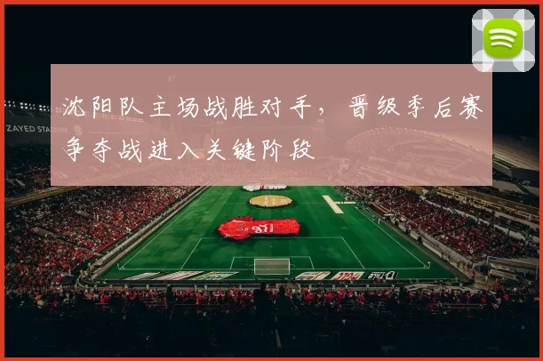 沈阳队主场战胜对手，晋级季后赛争夺战进入关键阶段