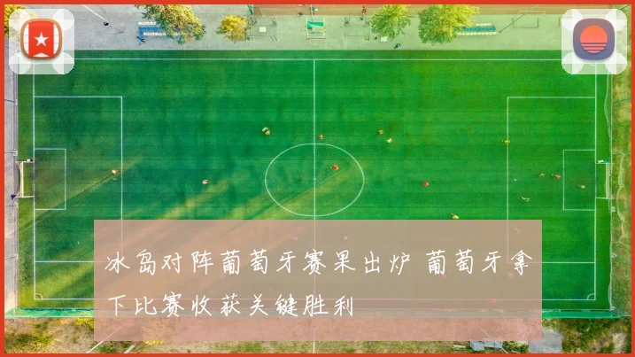 冰岛对阵葡萄牙赛果出炉 葡萄牙拿下比赛收获关键胜利
